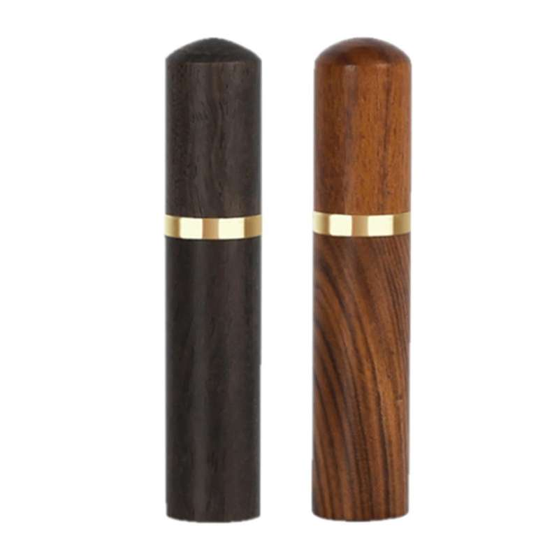 2Pcs Toothpick Bucket Wood Toothpick Holder Bucket Toothpick Container Mini Storage Box Handmade Gif