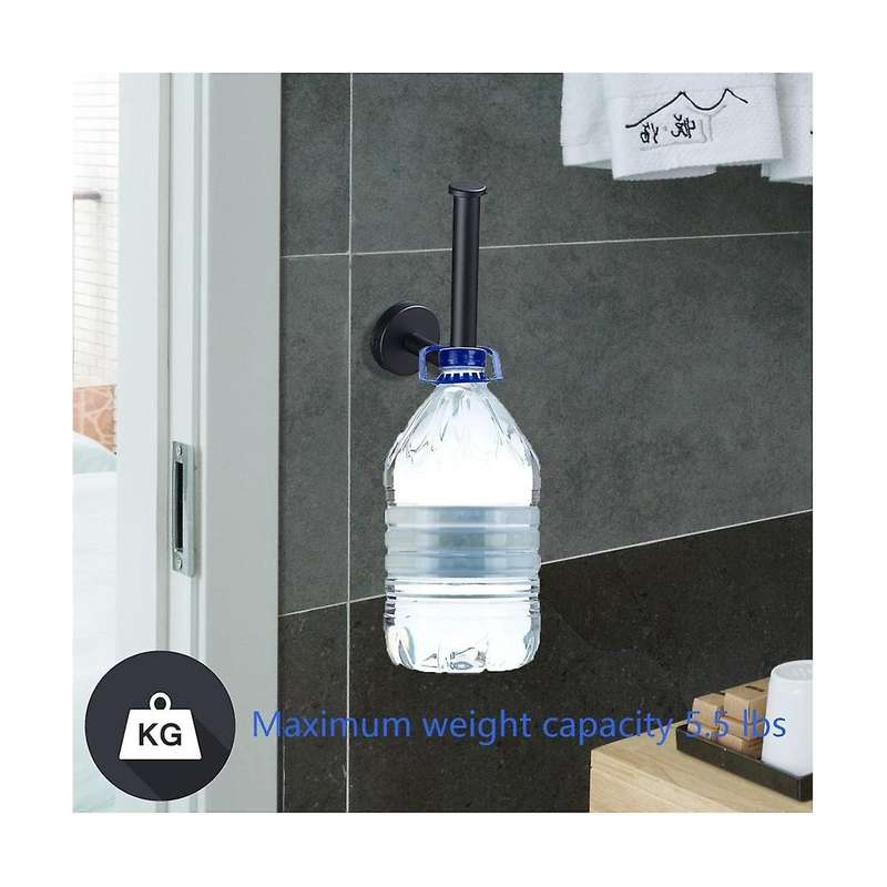 2pcs Toilet Paper Holder Bathroom Kitchen Washroom Wall Mount 304 Stainless Steel Brushed Drill Scr