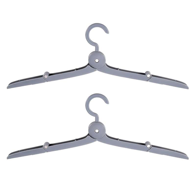 2pcs Travel Portable Folding Hanger Multi-functional Travel Hanger Camping Travel Clothing Hangers