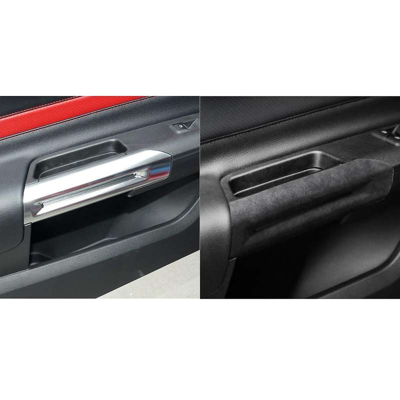 2Pcs Turn Fur Control Armrest Car Control Central ABS Cover Auto Sticker Auto Parts for 2015-2020 Gr