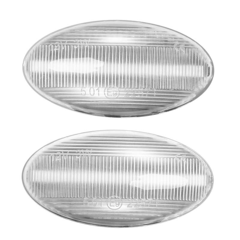 2Pcs Turn Signals Light Water Blinker Led Side Marker Light for II 2014 2015 2016 2017 2018 2019