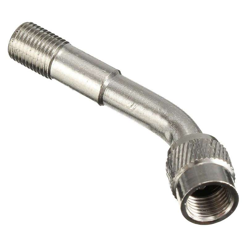 2pcs Tyre Valve Extension Adaptor Motorcycle Car Tire Extender 135 Degree