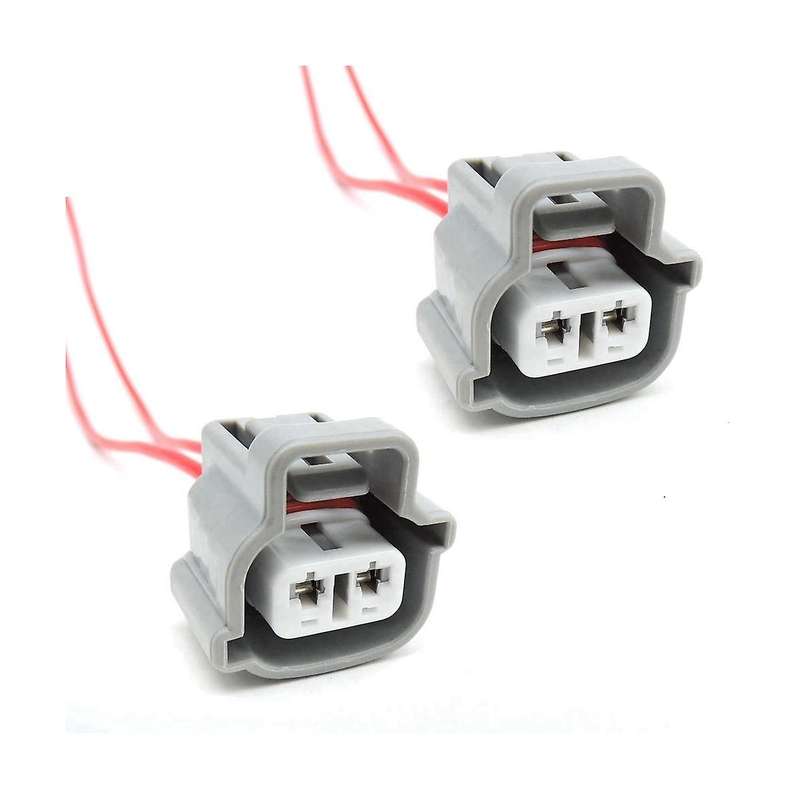 2pcs Turn Signal Light Connector Harness 2 Way for 90980-11019