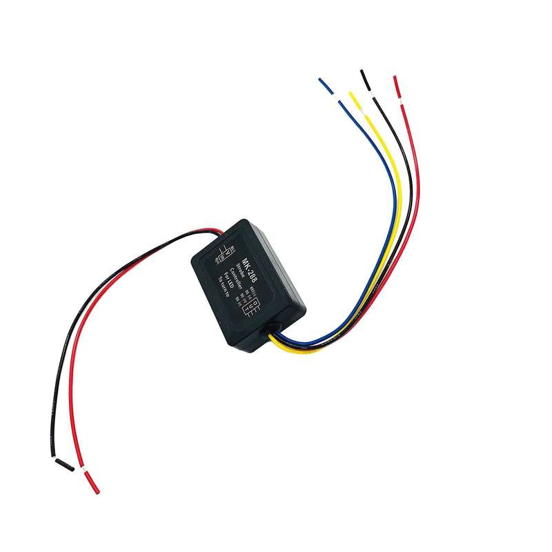 2Pcs Universal 12V -288 Flash Strobe Controller Flasher Module for 3 LED Dynamic Turning Light Taill