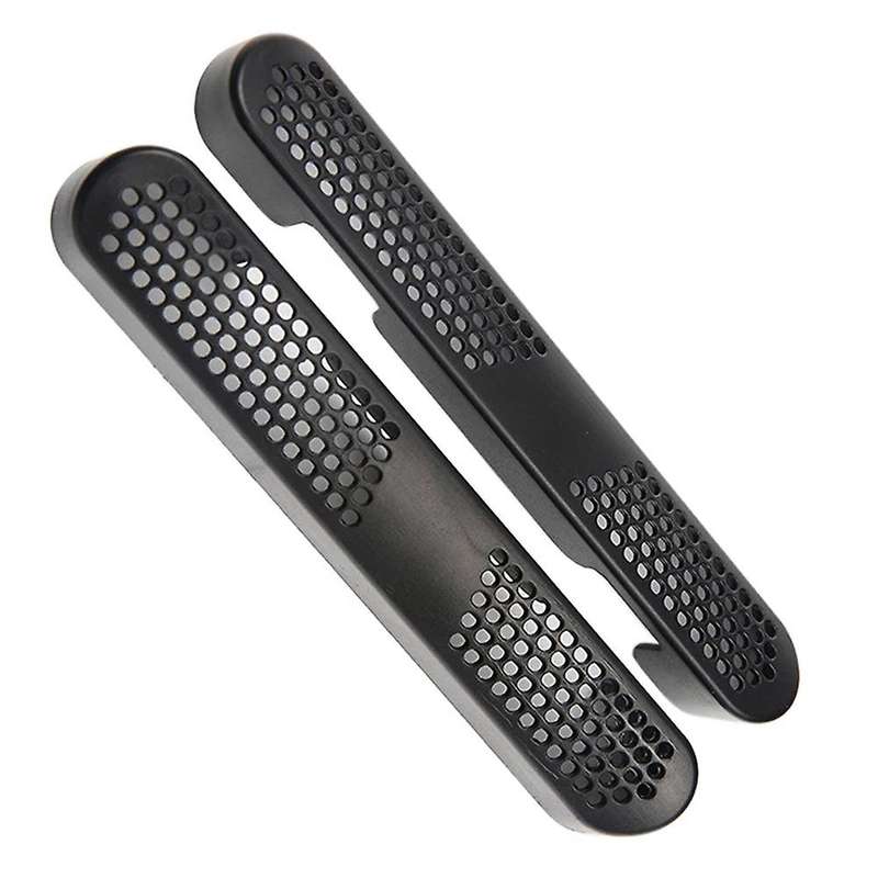 2Pcs Under Seat Auto Car Air Outlet Cover Protective Grille Conditioning Vent Dustproof Trim Interio