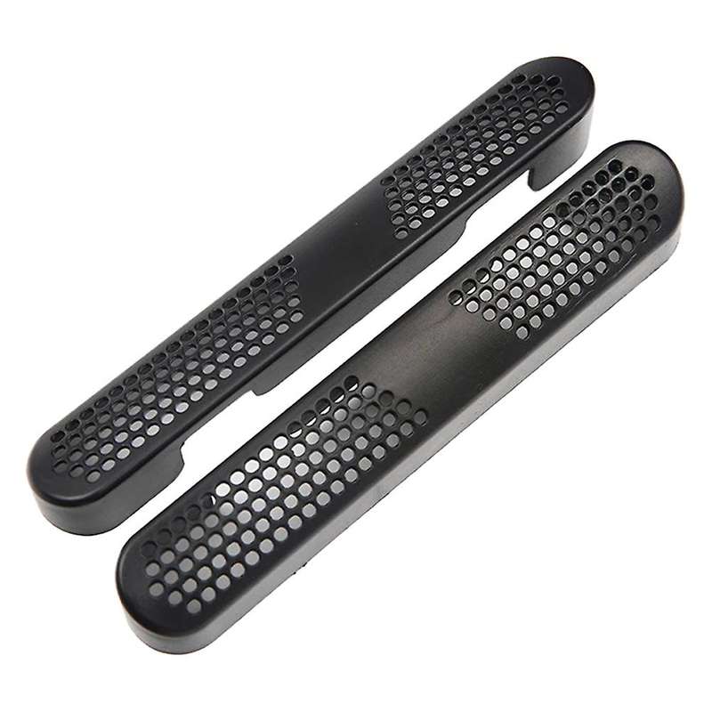 2Pcs Under Seat Auto Car Air Outlet Cover Protective Grille Conditioning Vent Dustproof Trim Interio