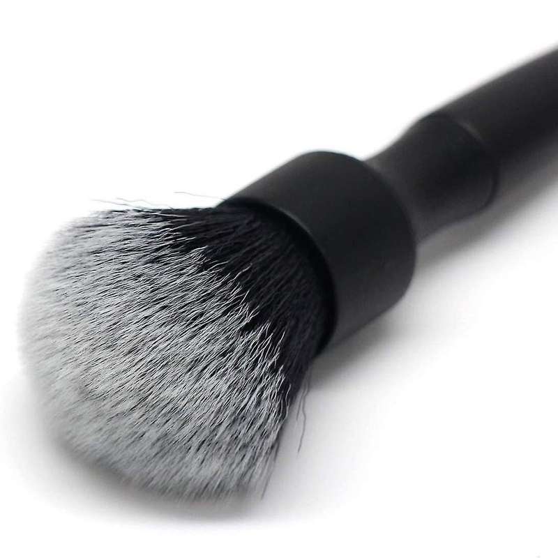 2PCS Ultra-Soft Detailing Brush Set Scratch-Free Cleaning for Exterior Interior Panels Emblems, Badg