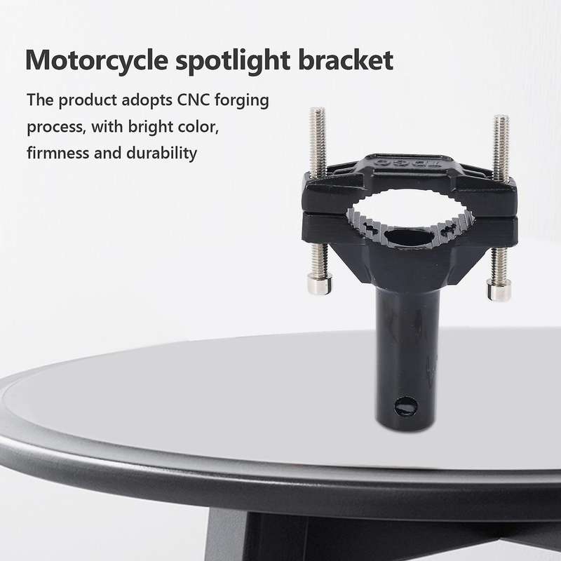 2pcs Universal Mount Bracket Compatible Motorcycle Bumper Headlight Stand