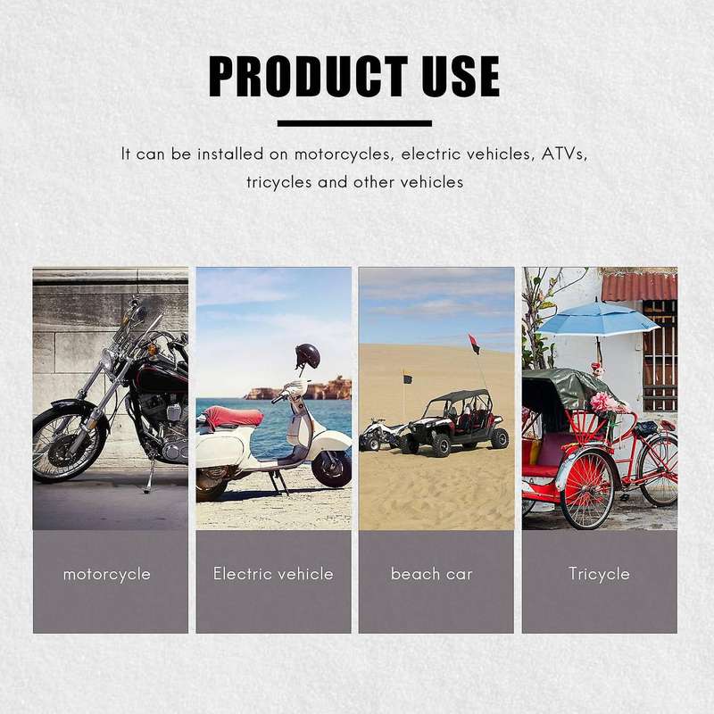 2pcs Universal Mount Bracket Compatible Motorcycle Bumper Headlight Stand