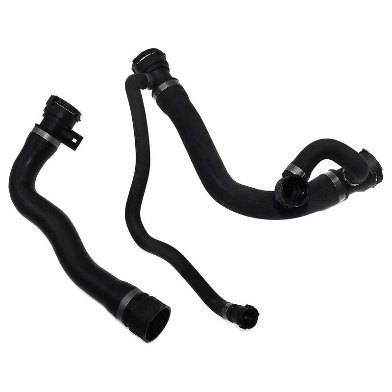 2Pcs Upper & Lower Radiator Coolant Hose for E60 645Ci 545I 4.4L 2004-2005 17127519248 17127508011