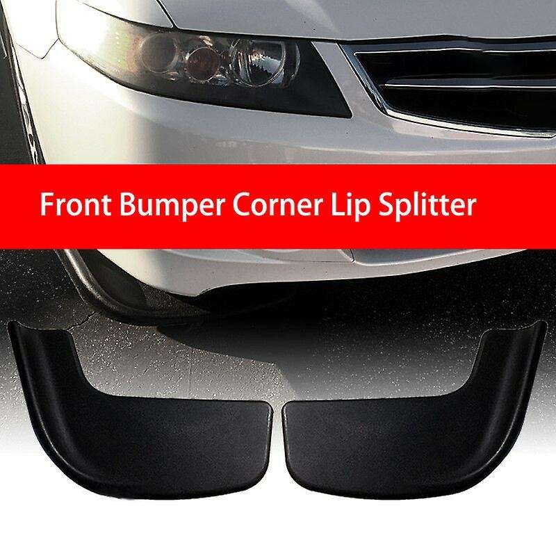 2Pcs Universal Winglet Front Bumper Corner Lip Splitter Canard Diffuser Side Skirt