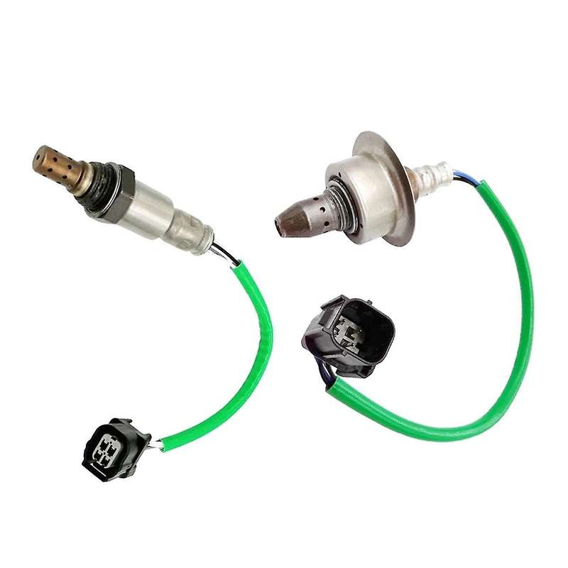 2pcs Up+downstream O2 Oxygen Sensor for Accord 2.4l Tsx 2.4l Exhaust Gas Oxygen Sensor 36531-r40-a01