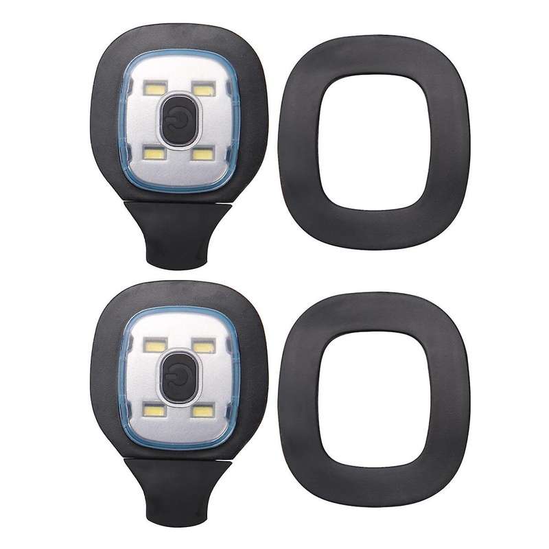 2Pcs USB Rechargeable Light for LED Beanie Hat,Replaceable Headlamp Cap DIY Hat Light for Men and Wo