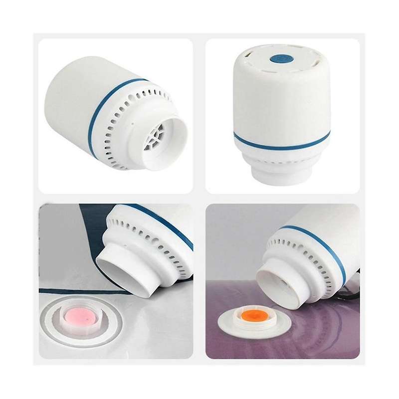 2pcs Vacuum Compression Bag Electric Pump Air Pump Mini Vacuum Sealer Save Space for Clothes Food Eu