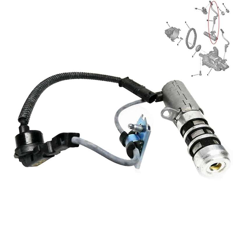 2Pcs V764723880 037990 Car Petrol Oil Pump Sensor Solenoid Valve for C4 207 C4L RCZ 1.6