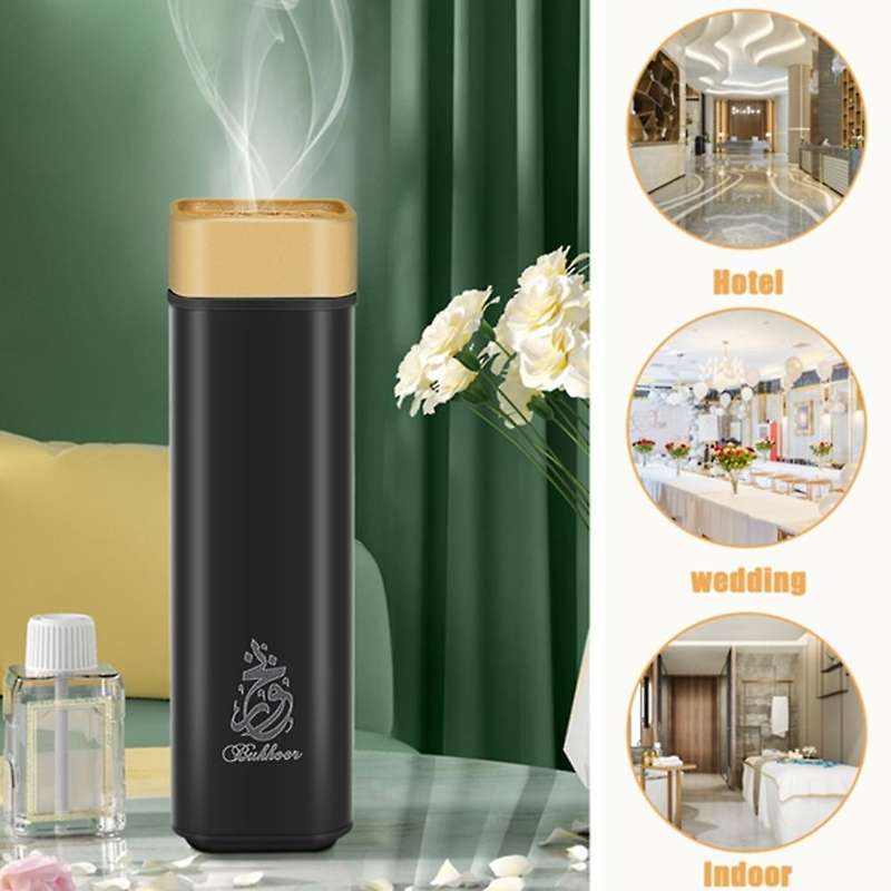 2pcs Usb Incense Burner Portable Arabic Bukhoor Burner Mini Electric Aromatherapy Diffuser Muslim H