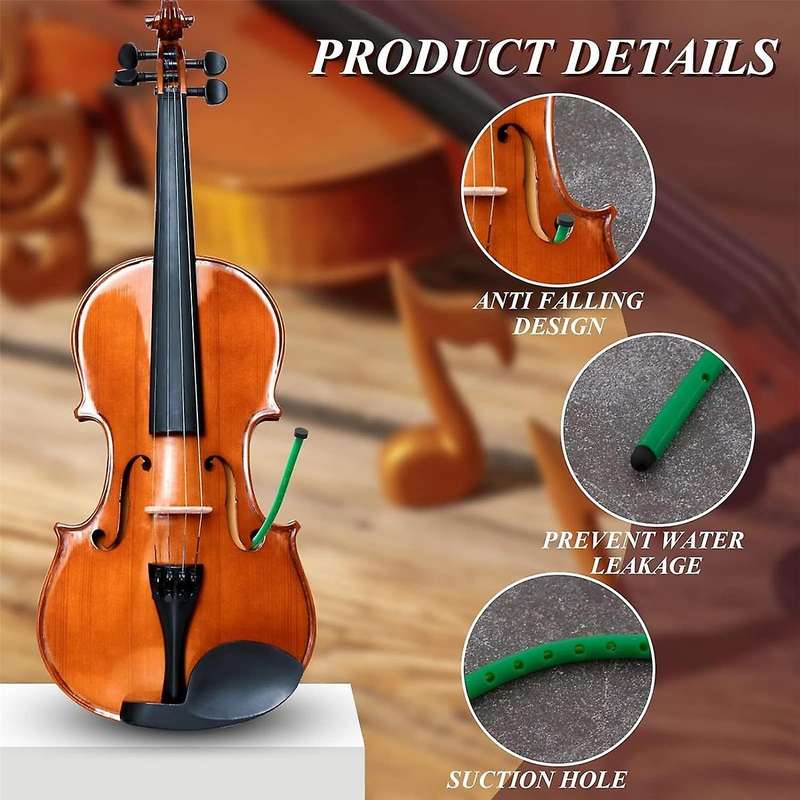 2PCS Violin Sound Hole Humidifier F Hole Violin Humidifier Anti-Cracking Panel Humidity Moisture Mai