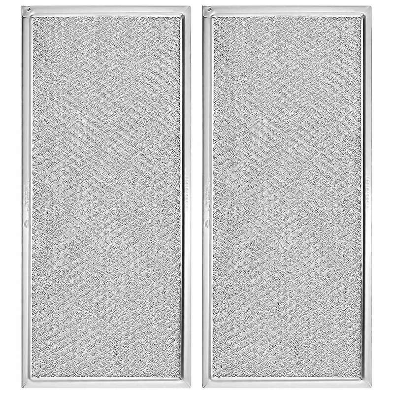 2PCS W10208631A Microwave Grease Filter Aluminum Mesh Filter for Microwaves Replaces Filter