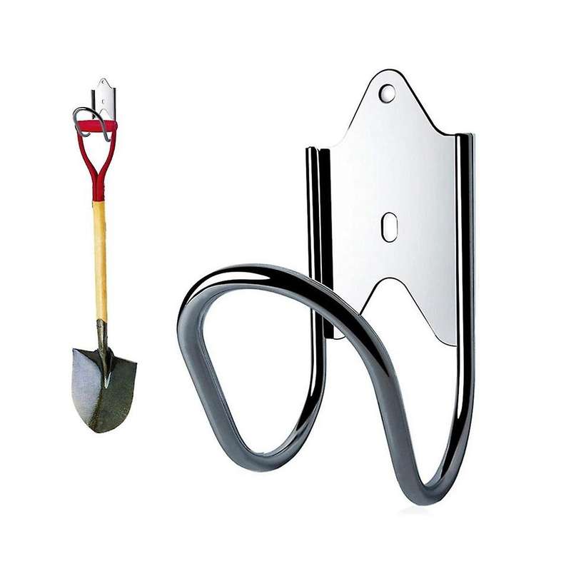 2pcs Wall Mounted Garden Hose Holder Heavy Duty Stainless Steel Hose Hanger Hooks for Water Hose Sto