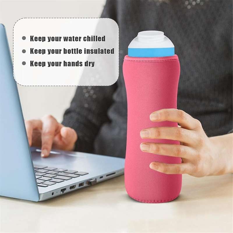 2pcs Water Bottle Sleeve for Cirkul, 22oz Water Bottle Sleeve Insulated Water Bottle Cover for Retai