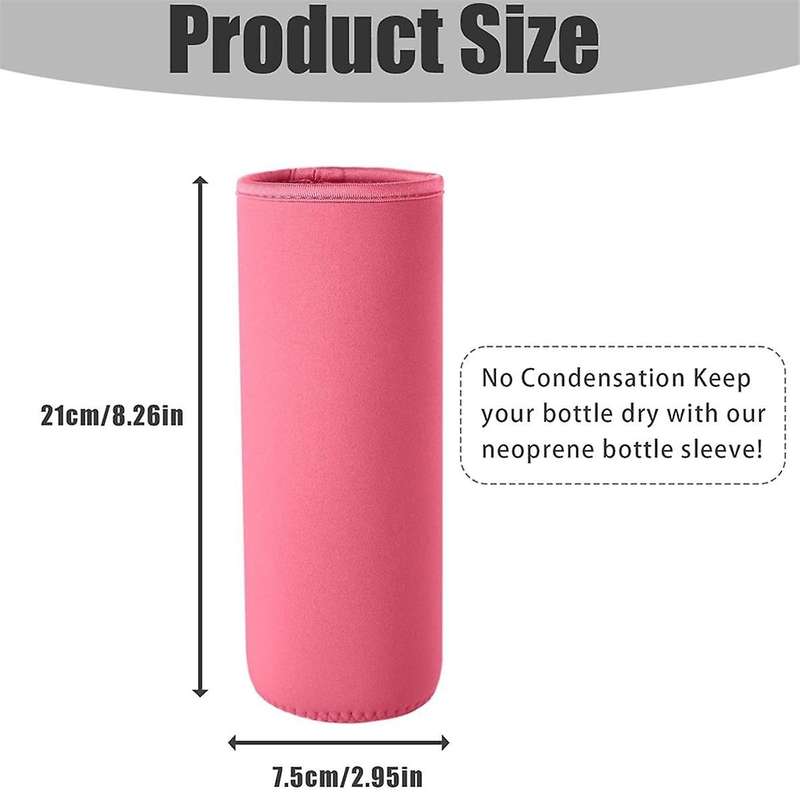 2pcs Water Bottle Sleeve for Cirkul, 22oz Water Bottle Sleeve Insulated Water Bottle Cover for Retai