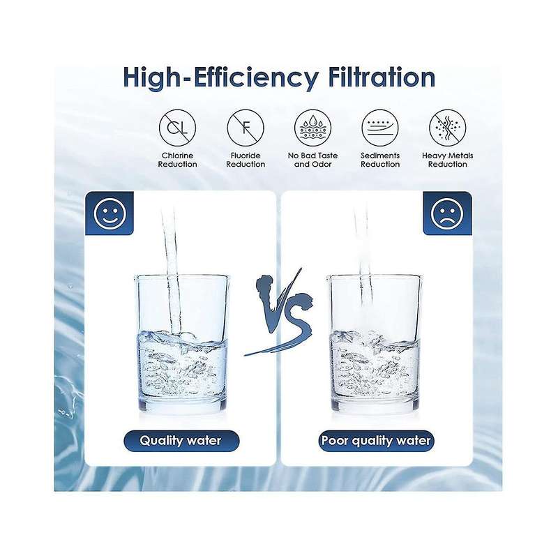 2pcs Water Filter Replacement for Black Activated Carbon Bb9-2 Filters for Gravity-fed Water Filter