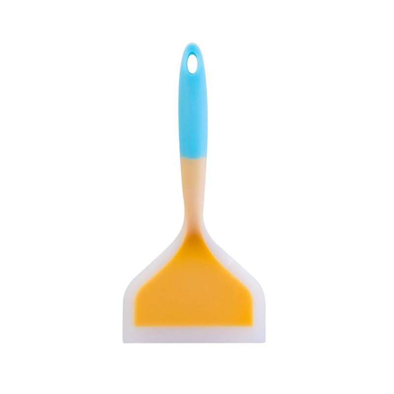 2PCS Wide Silicone Spatulas, Heat Resistant Silicone Spatula Set, Kitchen Spatula for Pancake and Mo