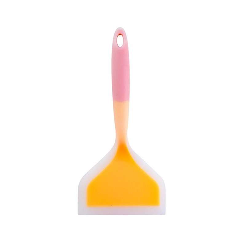 2PCS Wide Silicone Spatulas, Heat Resistant Silicone Spatula Set, Kitchen Spatula for Pancake and Mo