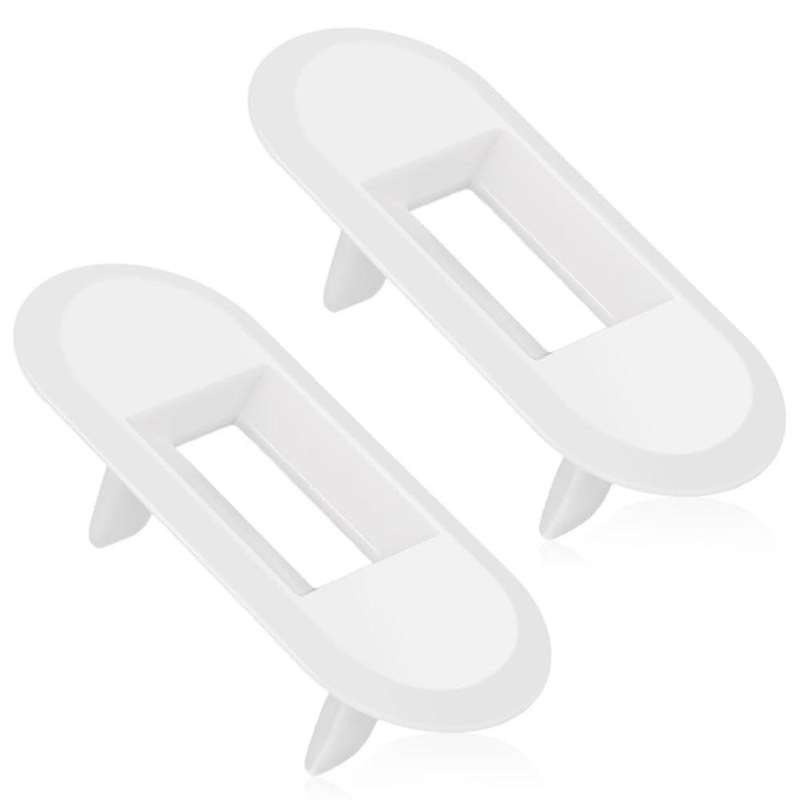 2Pcs WH01X24381 4502680 Washer Lid Lock Bezel, Replacement Part Fit for and Top Load Washing Machine