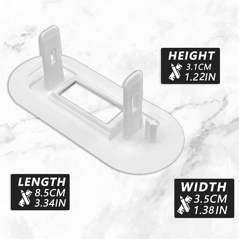 2Pcs WH01X24381 4502680 Washer Lid Lock Bezel, Replacement Part Fit for and Top Load Washing Machine
