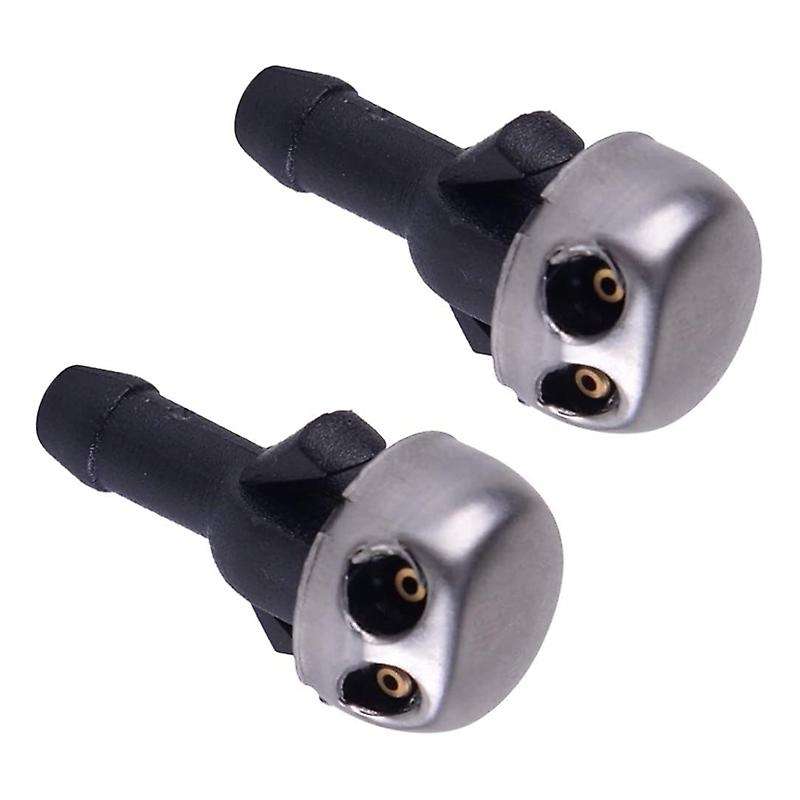 2PCS Windshield Washer Nozzle Water Spray Jet Fit for R107 W114 W115 230 240D 380 450 560 SL SLC 107