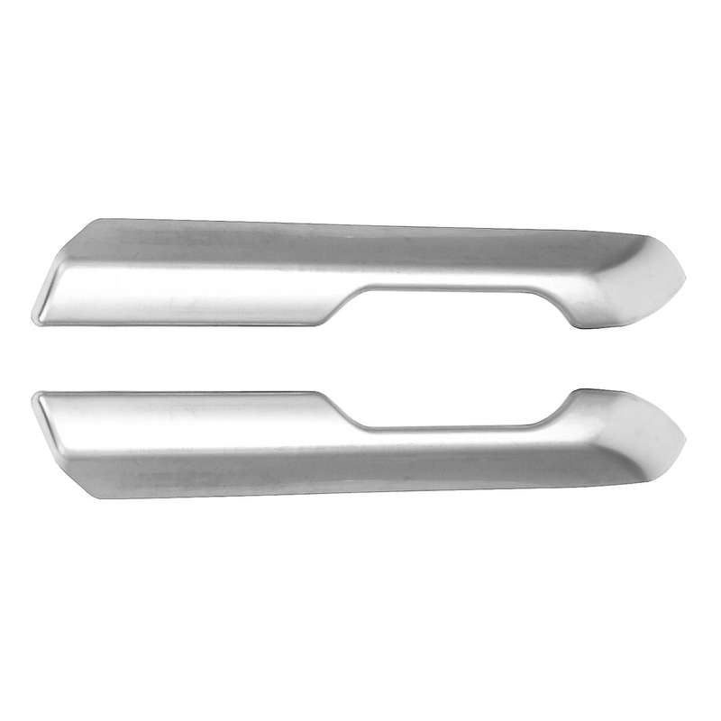 2Pcs/Set Car ABS Chrome Front Seat Cushion Valance Cover Trim for Range 2004-2012 Interior Mouldings