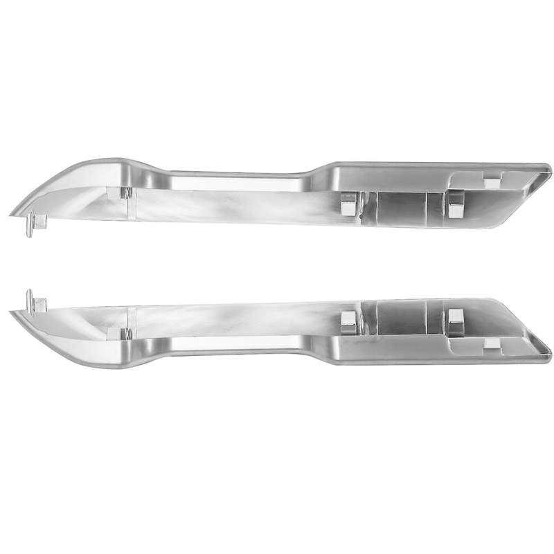 2Pcs/Set Car ABS Chrome Front Seat Cushion Valance Cover Trim for Range 2004-2012 Interior Mouldings