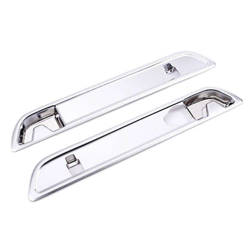 2Pcs/Set ABS Chrome Car Trunk Hook Decorative Cover Trim for GLC Class X253 200 260 300 Car Accessor