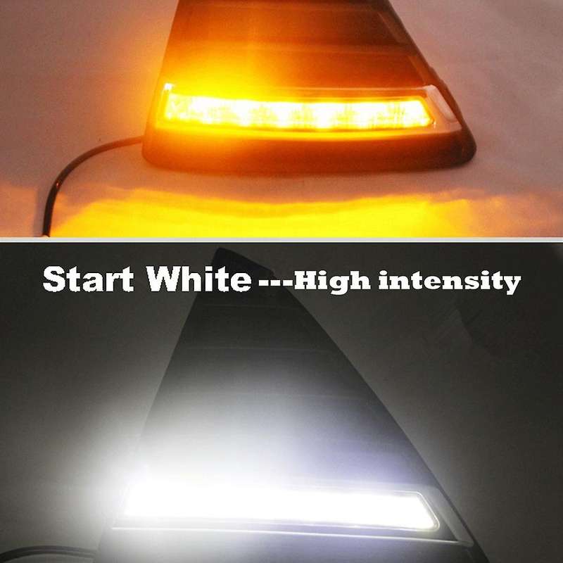 2Pcs/Set Auto Led Drl Daylight Car Daytime Running Lights Set with Fog Lamp for Focus 3 2012 2013 20