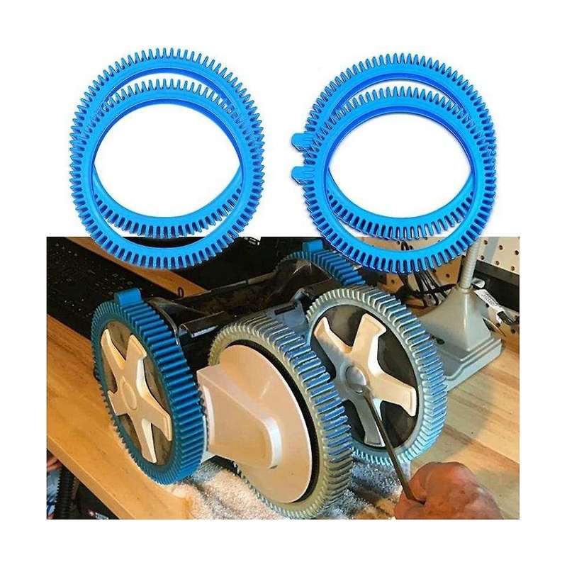 2pcs/set 896584000-143 Blue Front Tire Kit with Super Hump 2x 4x Pressure Wheels for Phoenix for Poo