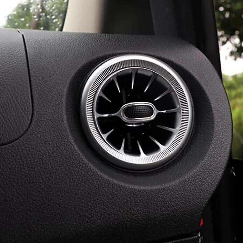 2Pcs/Set Front Dashboard AC Air Condition Air Vent Outlet with Base for V Class W447 2015-2019