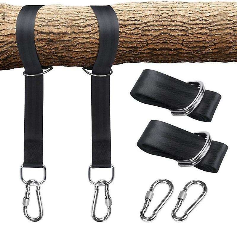 2PCS/Set Hammock Straps,Duty Holds 2200LBS Bearing Load Hanging Belt Straps High-Strength Polyester