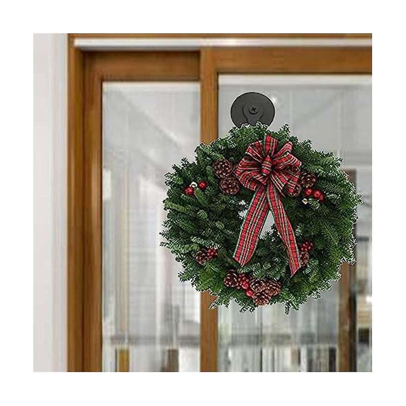 2-piece Magnetic Garland Hanger - Nail-free Non-marking Magnetic Iron Garland Door Hook Strong Magn