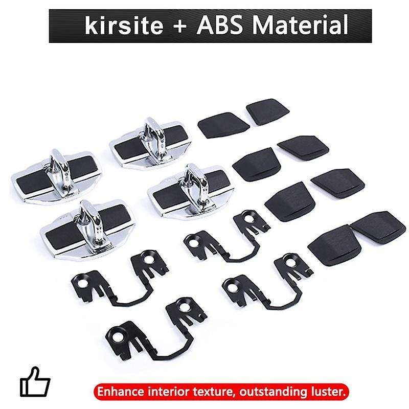 2Set Car Door Lock Buckle Upgraded Stabilizer Cover Latches Stopper for - Series Eliminate Abnormal