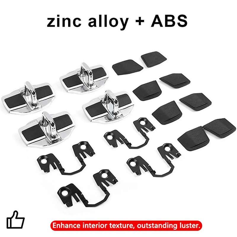 2set Car Door Lock Stabilizer Latches Stopper Covers Protector for All Series Brz Xv Forester Legacy