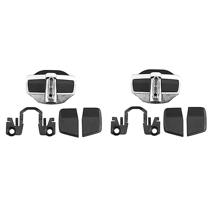 2Set Car Door Lock Buckle Stabilizer Protector Latches Stopper for Sienna Crown Yaris