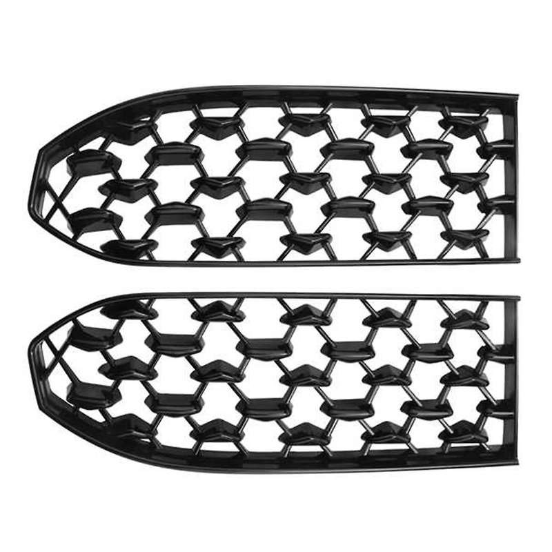2set Car Front Lower Grille Bumper Grille Cover Decoration for -30 2020-2021
