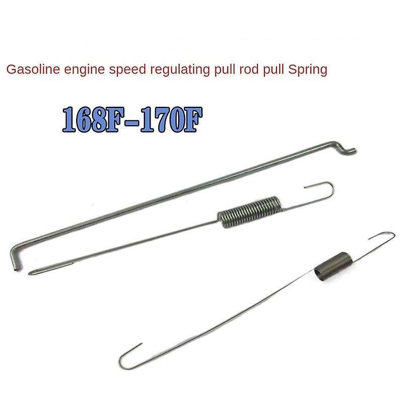 2set Throttle Governor Link Rod Speed Return Spring for Gx120 Gx140 Gx160 Gx200 168f/170f Engine Mo