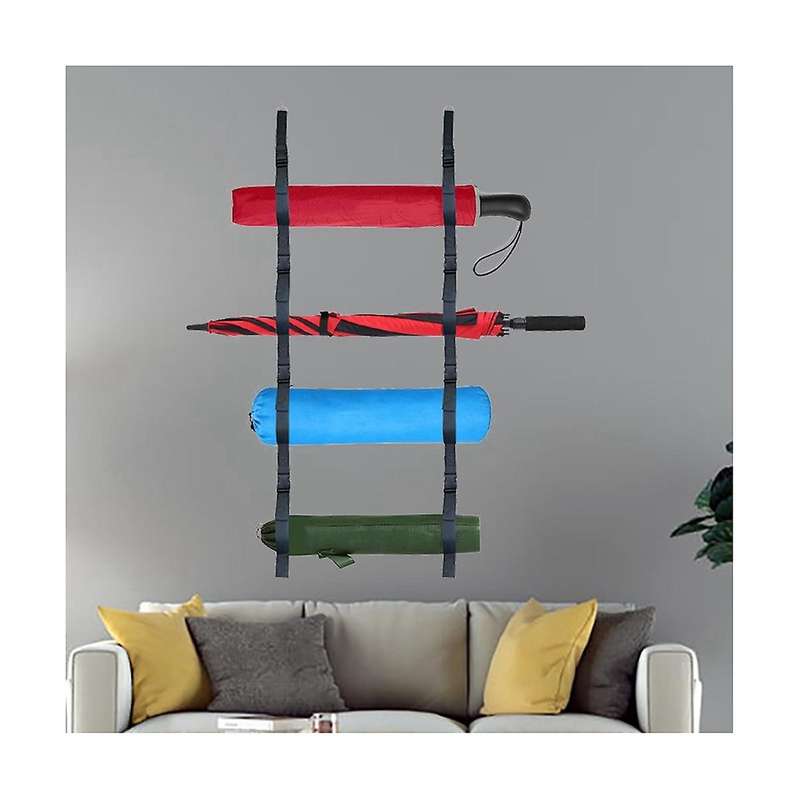 2set Storage for Garage,hanging Organizer Storage Rack Adjustable Garage Storage Strap Holder