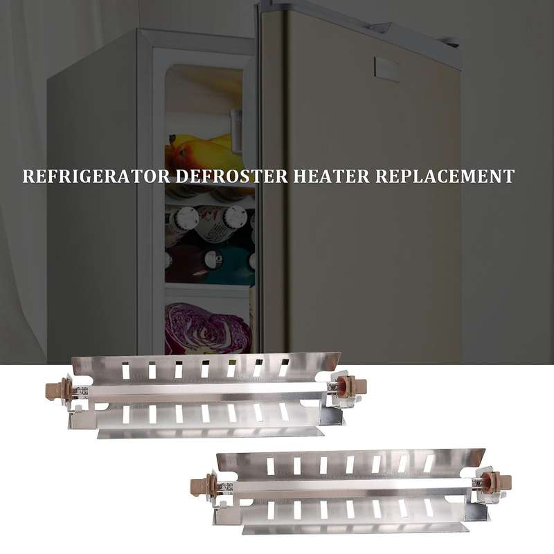 2Sets for WR51X10055 Refrigerator Defrost Heater for WR55X10025 Temperature Sensor for WR50X10068 De