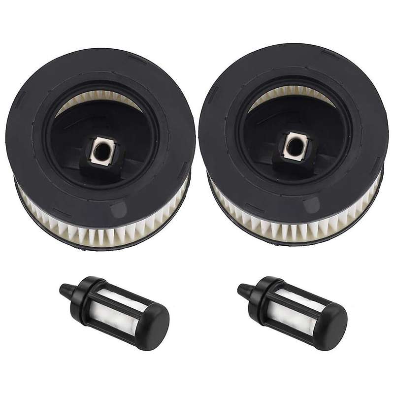2Sets Air Filter Fuel Filter for MS291 MS271 MS261 MS251 MS241 MS231 Chainsaw Replaces Parts 1141 12
