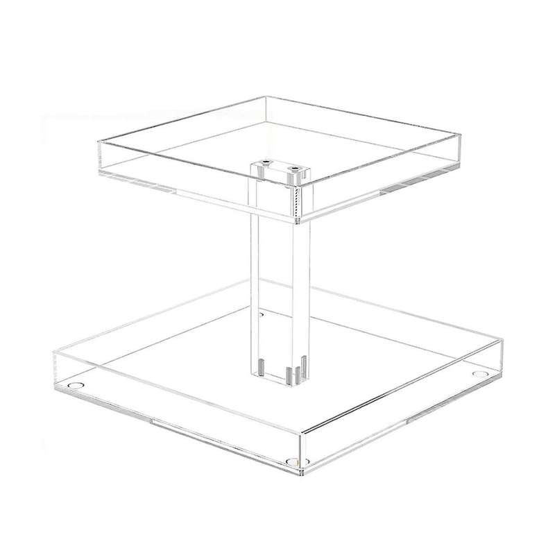 2-tier Perfume Organizer for Dresser and Countertop, Sturdy Acrylic Bathroom Organizer Countertop Co