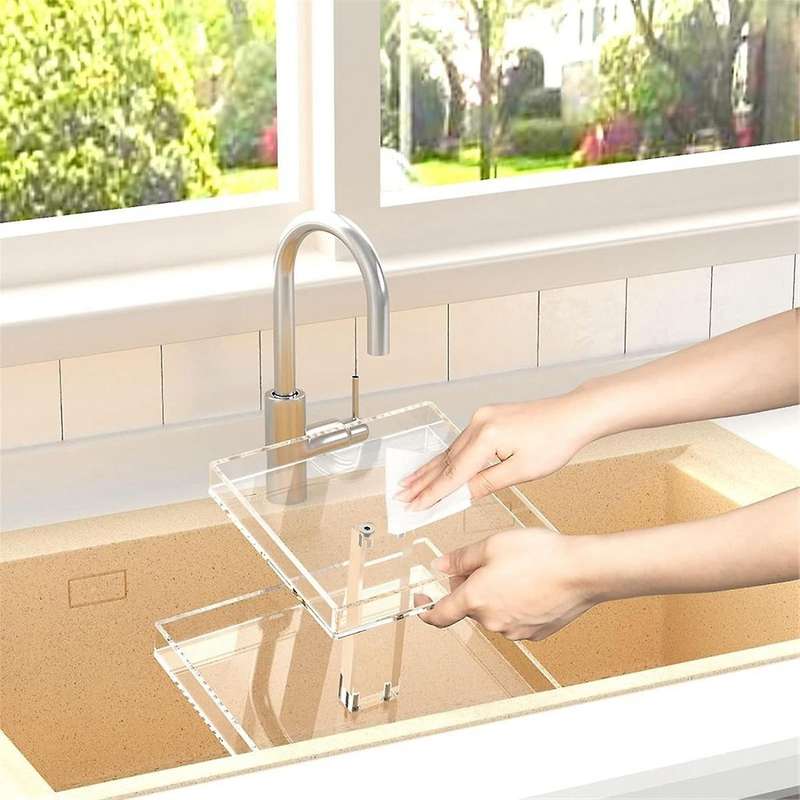 2-tier Perfume Organizer for Dresser and Countertop, Sturdy Acrylic Bathroom Organizer Countertop Co