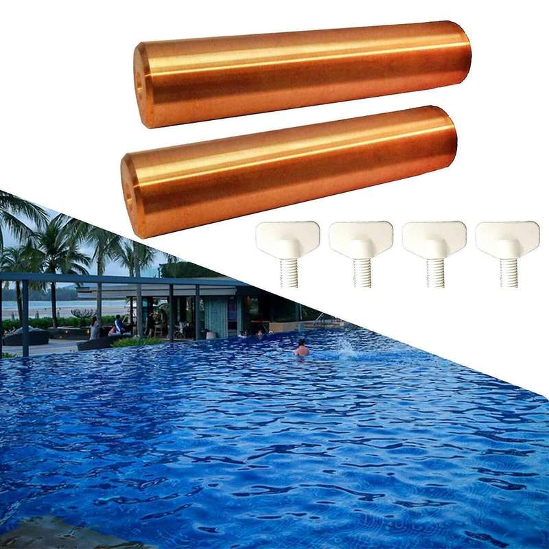 2X 4.13 inch Solar Copper Anode for Solar Pool Ionizer Water Purifier Cleaner Accessories Replacemen